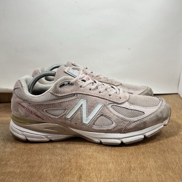 New Balance 990V4 Pink Ribbon (Faded Rose) Men Size 9.5 Shoes Made In USA main image 6
